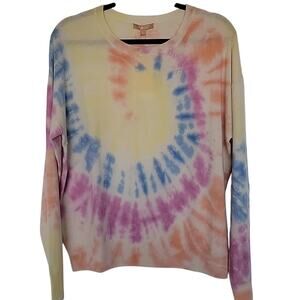 NWT Kier & J 100% Cashmere Crewneck Pullover Sweater, L